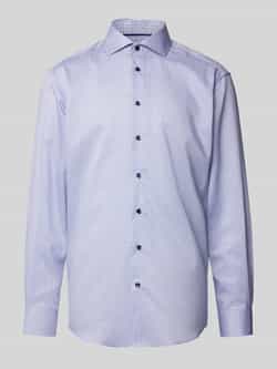 ETERNA REGULAR FIT Modern fit zakelijk overhemd met kentkraag
