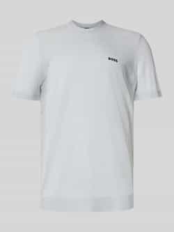 BOSS Green Regular fit T-shirt van katoenmix model 'MOMENTUM'