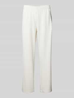 Adidas Originals Straight leg sweatpants met structuurmotief