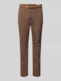 Tom Tailor Denim Chino licht voorgewassen (set Met riem)