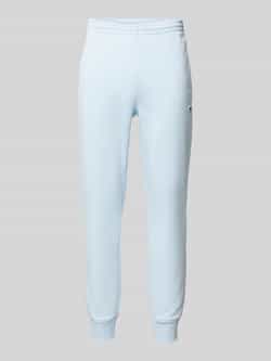 Lacoste Slim fit sweatpants met logopatch