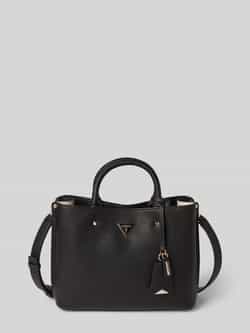 Guess Handtas met labelapplicatie model 'MERIDIAN II GIRLFRIEND'