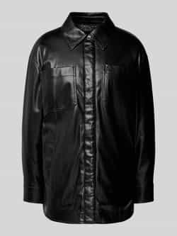 Guess Overhemdblouse in leerlook model 'MAREVA'