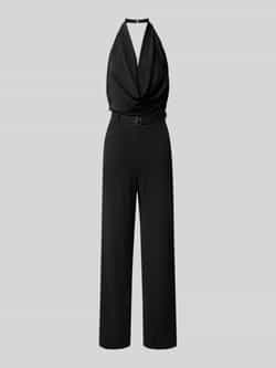 HUGO Jumpsuit met cascadehals model 'Kafesa'