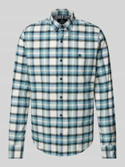 Lerros Regular fit vrijetijdsoverhemd met labelstitching