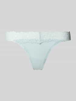 Calvin Klein Underwear String met kantgarnering