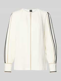 Boss Regular fit blouse met lange mouwen van een viscosemix model 'BANARIAH'