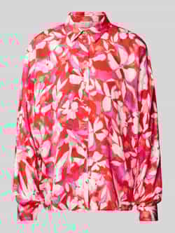 Milano italy Regular fit blouse met ballonmouwen