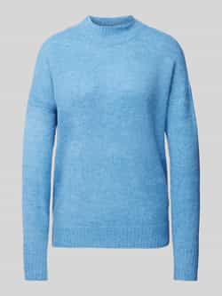 Ichi Gebreide pullover met opstaande kraag model 'Kamara'