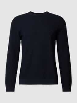 JOOP! Collection Gebreide pullover met structuurmotief model 'Fabion'