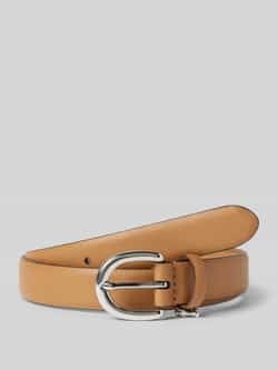 Lauren Ralph Lauren Leren riem met doornsluiting model 'CHARM'