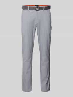 MCNEAL Slim fit broek met riem