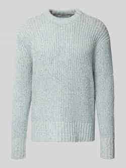Selected Homme Relaxed fit wollen pullover met extra brede schouders model 'CHICAGO'