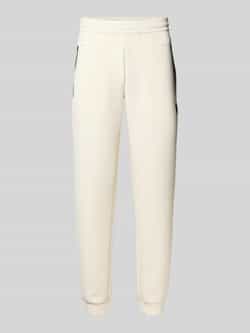 EA7 Emporio Armani Relaxed fit sweatpants met logo-applicatie model 'Train'