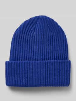 Pieces Ribgebreide beanie model 'HEXO'
