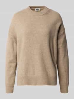 Drykorn Oversized Gebreide Trui met Zijsplitten Beige Dames