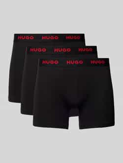 HUGO Boxershort met elastische band in een set van 3 stuks