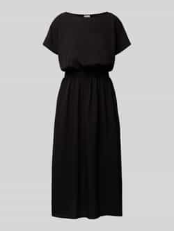 Vila Midi-jurk met elastische tailleband model 'Mathilde'