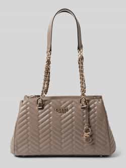 Guess Handtas met labelapplicatie model 'ANNING'