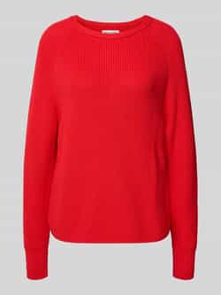 Marc O'Polo Relaxed fit gebreide pulllover van puur katoen