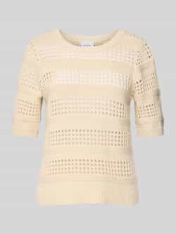Vila Gebreide pullover met 1 2-mouwen model 'ELINJA'