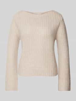 Hemisphere Gebreide pullover met ronde hals