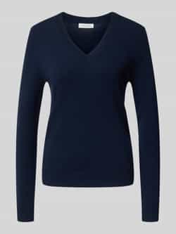 Christian Berg Woman Gebreide pullover met V-hals
