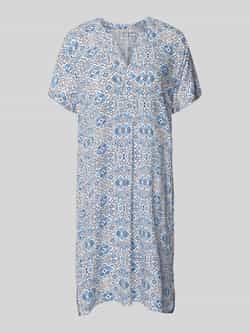 Christian Berg Woman Selection Knielange jurk van viscose met steekzakken