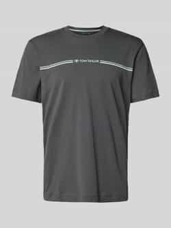 Tom Tailor Regular fit T-shirt van puur katoen met print