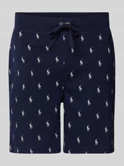 Polo Ralph Lauren Underwear Slim fit korte pyjamabroek met labelprint