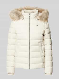 Tommy Jeans Donsjack met labelstitching