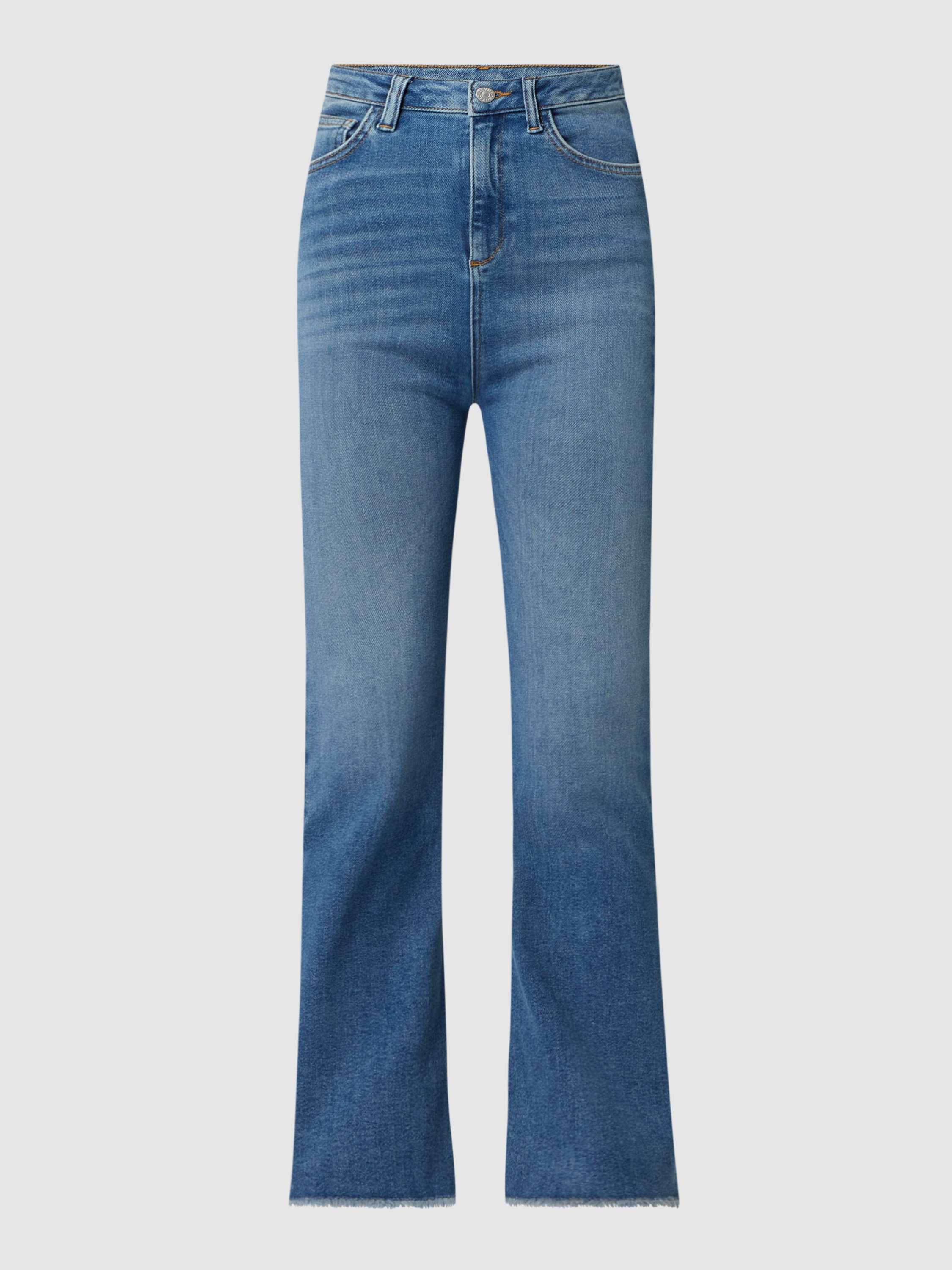 Review Flared jeans met stretch