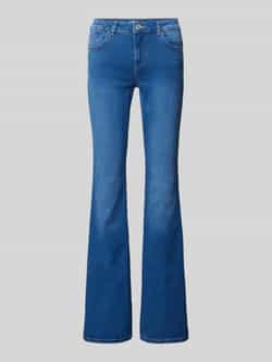 Only Regular fit bootcut jeans met labelpatch model 'REESE'