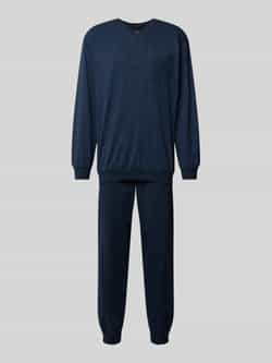 Schiesser Pyjama met V-hals