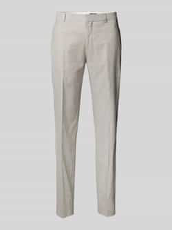 Matinique Slim fit pantalon met achterzakken model 'las'