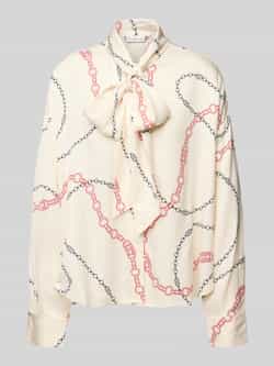 Tommy Hilfiger Boxy fit blouse met lange mouwen en all-over motief