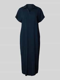 Opus Midi-jurk met platte kraag model 'Wannie'