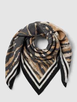 Opus Sjaal met all-over motief model 'Attiga'