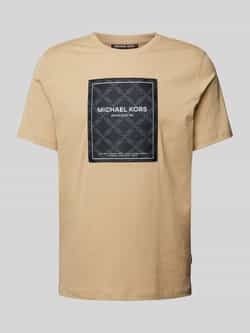 Michael Kors T-shirt met labelprint model 'EMPIRE FLAGSHIP'