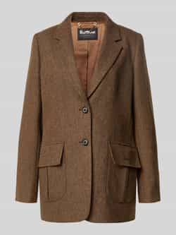 Barbour Shaped fit lange blazer van pure wol model 'ELM'