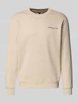 Tommy Jeans Regular fit sweatshirt van katoenmix
