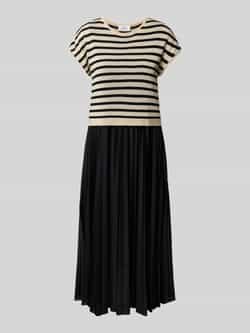 ROBE LÉGÈRE Maxi-jurk met plissévouwen