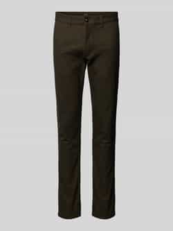 Boss Orange Slim fit chino in gemêleerde look