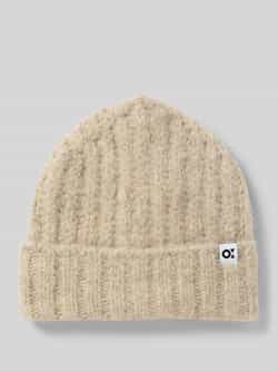 Opus Beanie met labeldetail model 'Acotta'