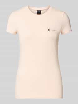 Armani Exchange T-shirt met labelprint