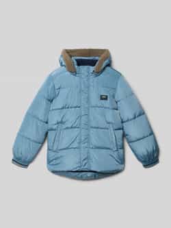 S.Oliver RED LABEL Regular fit gewatteerd jack met labelpatch