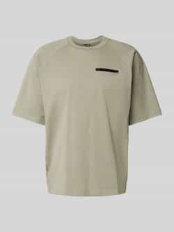 EA7 Emporio Armani T-shirt met labeldetail