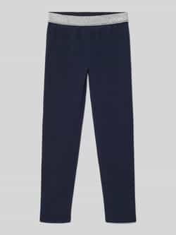 S.Oliver RED LABEL Regular fit legging met elastische glitterband