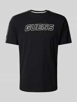Guess Activewear T-shirt met labelopschrift model 'ARLO'