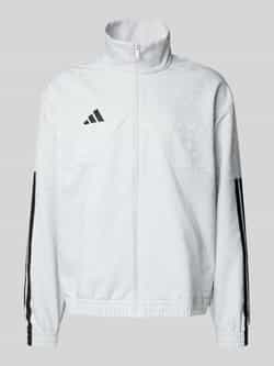 Adidas Sportswear Relaxed fit sweatjack met logoprint model 'Tiro'